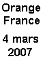 Courrier adressé à la société Orange
