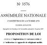 Proposition de loi n°3576